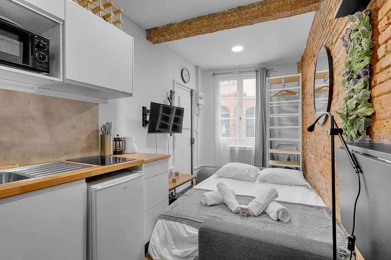 Getaway For 2 Beautiful Studio Near The Garonne Тулуза Екстериор снимка